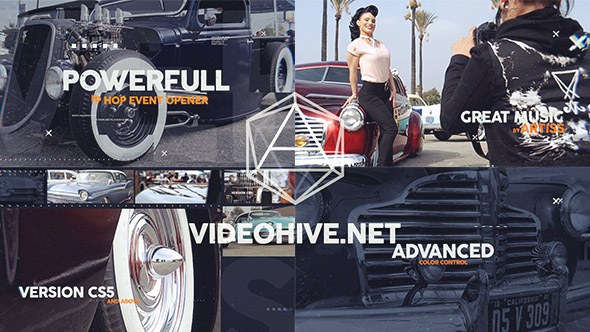 Videohive Powerful Epic Hip Hop Event Opener Video Displays template preview