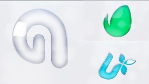 Videohive Clean Glass Logo Logo Stings template preview