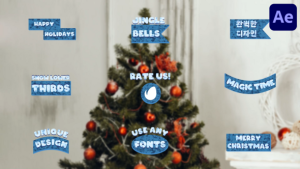Videohive Snow Lower Thirds | After Effects Titles template preview