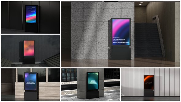 Videohive Led Signage Mockup Product Promo template preview