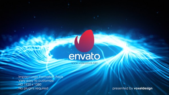 Videohive Impact Logo Opener Logo Stings template preview