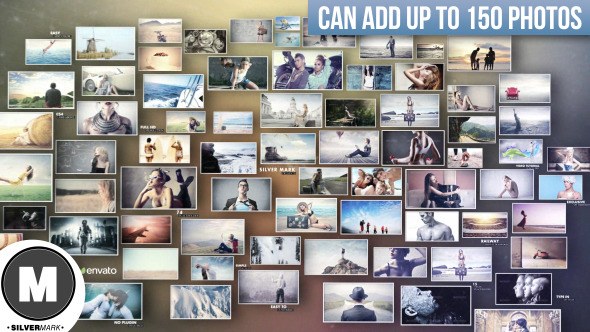 3D Photos Slideshow v2 - After Effects Project (Videohive) Video Displays template preview
