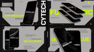 Videohive Modern App Demo | Phone 16 Pro Product Promo template preview