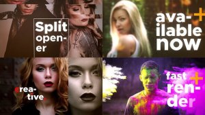 Videohive Split Opener Openers template preview