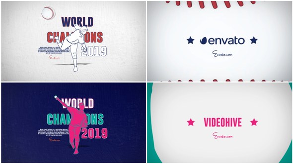 Videohive Baseball Logo 2 Logo Stings template preview