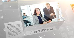 Videohive Clean Business Promo Video Displays template preview