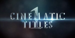 Cinematic Titles 1 Video Displays template preview