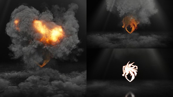 Videohive Firestorm Logo Reveal 57728520 Logo Stings template preview