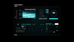 Videohive HUD Screen Camera Module Infographics template preview
