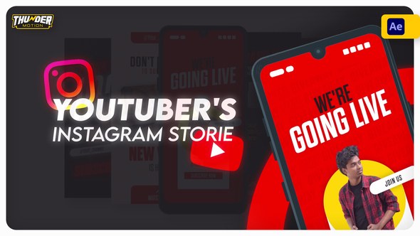Videohive YouTuber's Instagram Stories Product Promo template preview