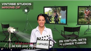 Vintage Studio - Making Of Video Displays template preview