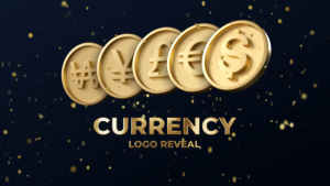 Videohive Currency Coins Logo Reveal Logo Stings template preview