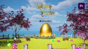 Happy Easter Easter template preview
