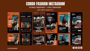 Videohive Cordo Fashion Instagram Product Promo template preview
