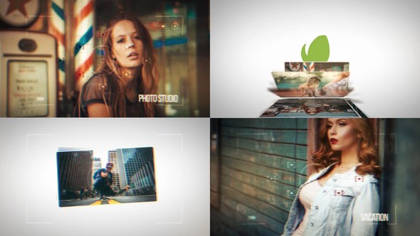 Videohive Dynamic Photo Slideshow Intros Video Displays template preview