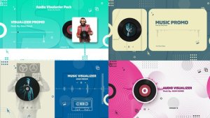Videohive Audio Visualizer Pack V1 Product Promo template preview