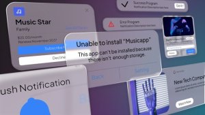 Videohive Notification UI 1 Elements template preview