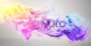 Colorful Particles Logo Reveal II Video Displays template preview