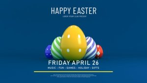 Videohive Happy Easter 50660750 Easter template preview