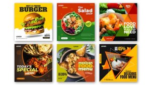 Videohive Food Promo Instagram Post V29 Product Promo template preview