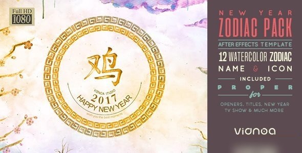 Videohive New Year Zodiac Pack
