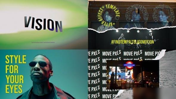 Videohive Typography Promo Kit Openers template preview