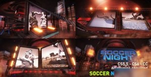 Videohive Soccer Night Opener Openers template preview
