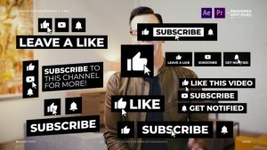 Videohive YouTube Subscribe 28874735 Elements template preview