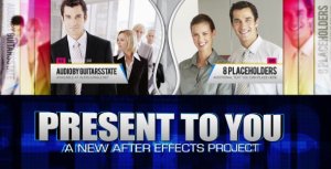 Videohive Company Motion Presentation Video Displays template preview