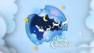 Videohive Merry Christmas Logo Reveal 29594389 Logo Stings template preview