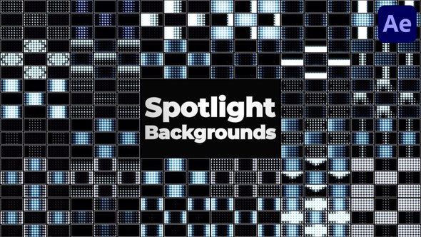 Videohive Spotlight Backgrounds for After Effects Elements template preview