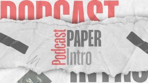 Videohive Paper Style Podcast Intro Openers template preview