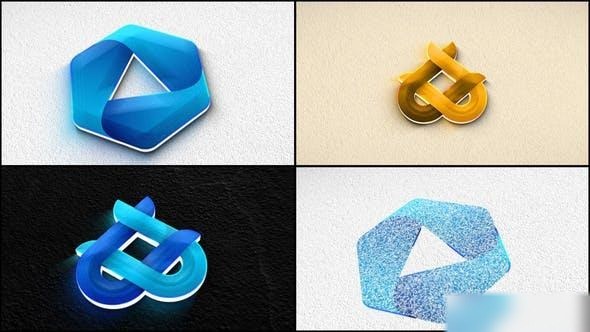 Videohive Noise logo Reveal Logo Stings template preview