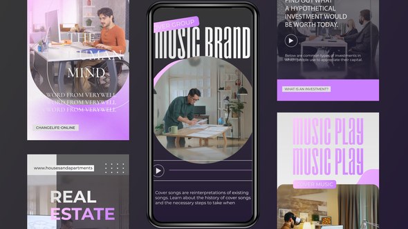 Videohive Creative Social Instagram Stories Product Promo template preview