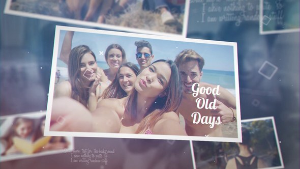 Videohive Good Old Days Openers template preview