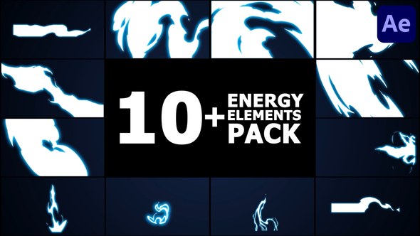Videohive Energy Elements Pack | After Effects 51236530 Elements template preview