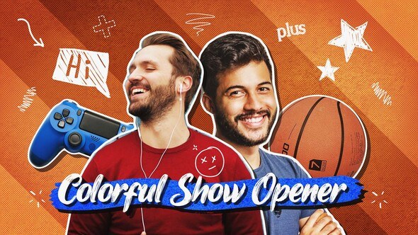 Videohive Colorful Show Opener Openers template preview