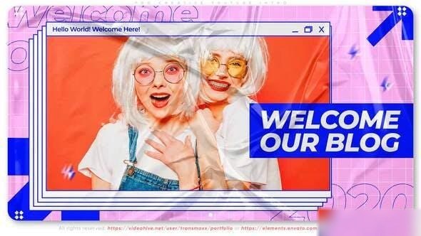Videohive Creative Youtube Intro Openers template preview
