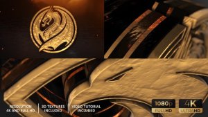Videohive Gold Epic And Power Logo Reveal Logo Stings template preview