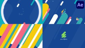 Videohive Modern Logo Reveal for After Effects Logo Stings template preview