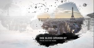 Videohive Ink Slide - Opener Video Displays template preview