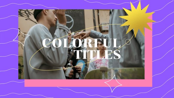 Videohive Energy Full Titles Titles template preview