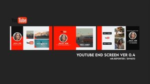 Videohive Youtube End Screen Ver 4 Product Promo template preview