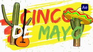 Videohive Cinco De Mayo Party Opener Logo Stings template preview