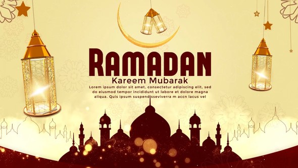 Videohive Ramadan Opener 53921777 Ramadan template preview