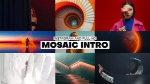 Videohive Mosaic Intro 50681353 Openers template preview