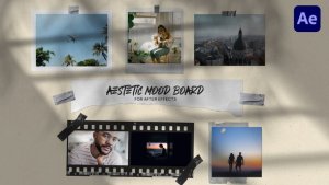 Videohive Moodboard Photo Collage Video Displays template preview