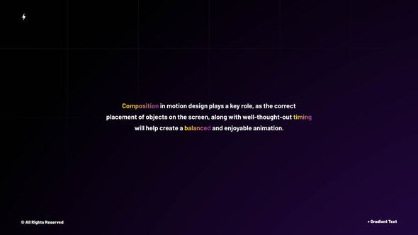 Videohive Gradien Titles | After Effects Titles template preview