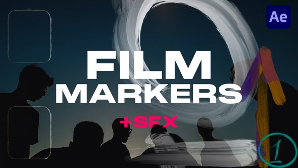 Videohive Film Mark Overlays Elements template preview