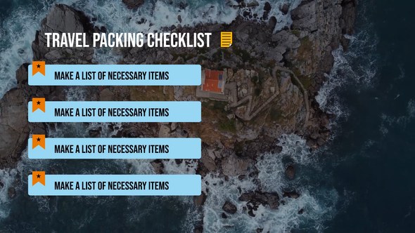 Videohive Design Check List Titles Titles template preview
